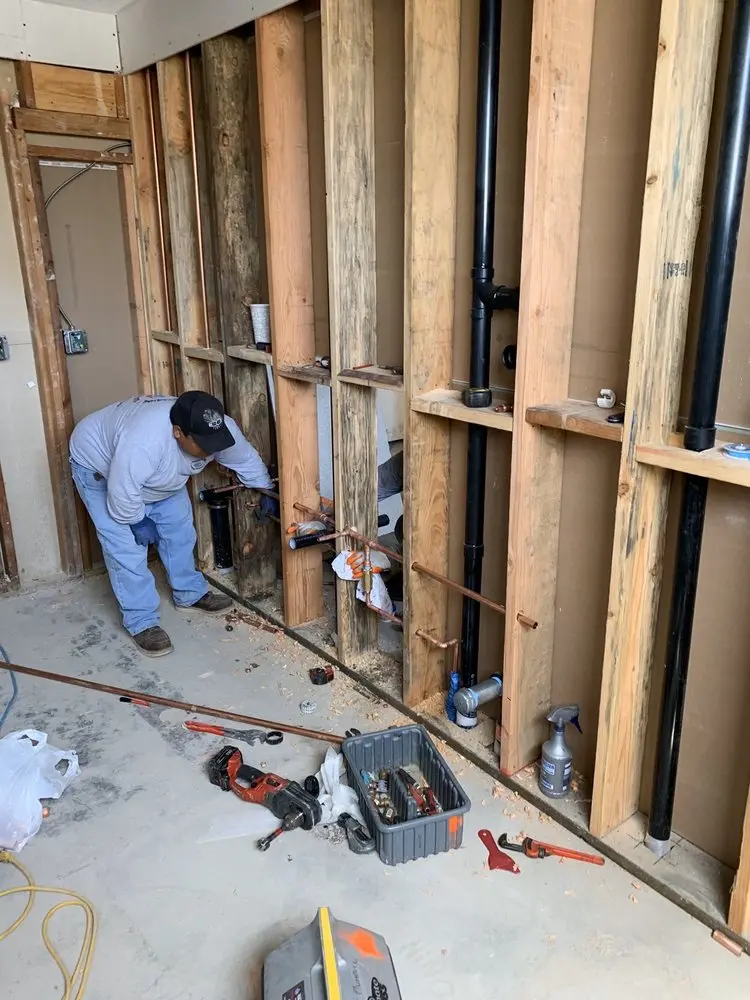 Commercial rough-in plumbing for Commercial Plumbing in Nashua